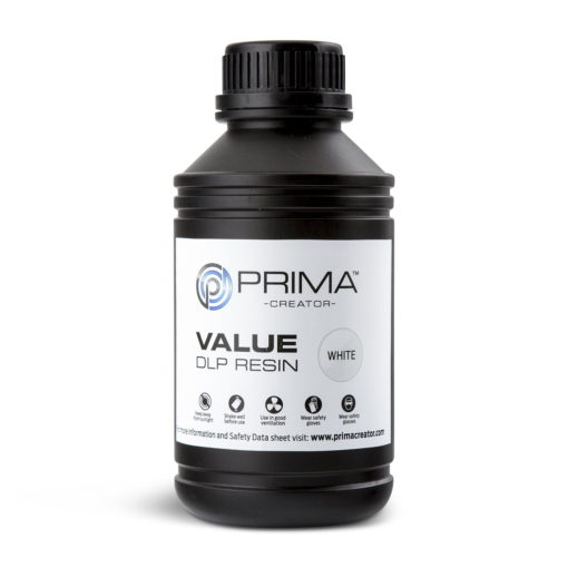 PrimaCreator Résine Value UV / DLP Blanc - 1 litre