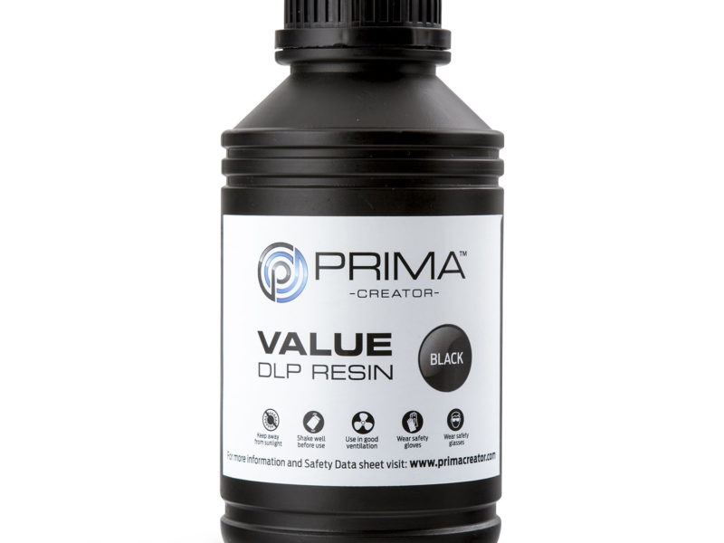 PrimaCreator Résine Value UV / DLP Noir - 1 litre