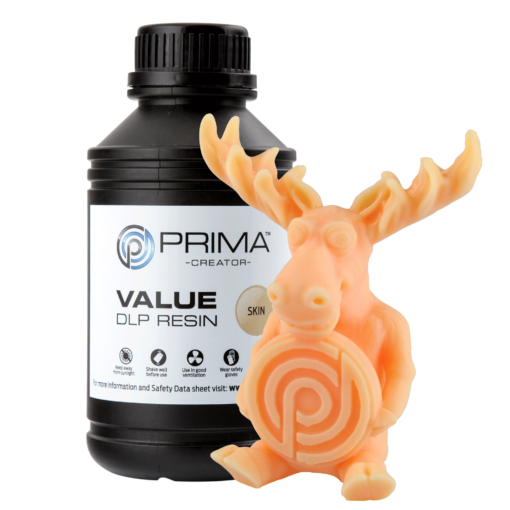 PrimaCreator Value UV DLP Resin 500 ml Hautfarben PV RESIN B405 0500 SK 23688