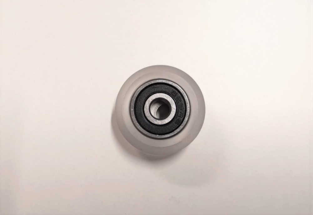 Roue de guidage en polycarbonate pour rail V-slot