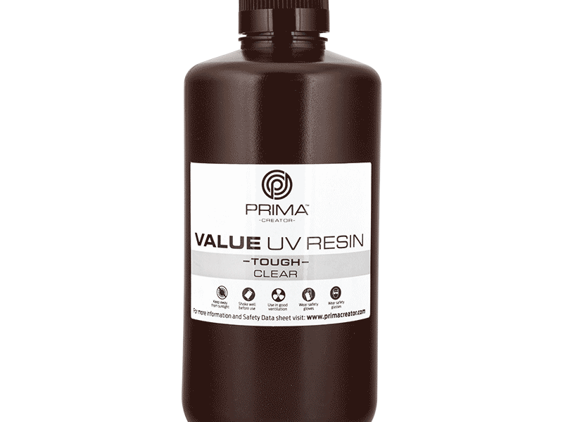 PrimaCreator Value Résistante - Résine UV / DLP Transparente - 1 litre
