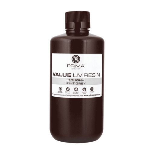 PrimaCreator Value Résistante - Résine UV / DLP Gris clair - 1 litre