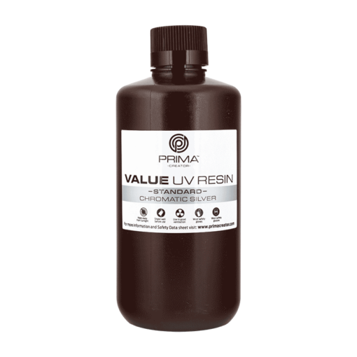 PrimaCreator Résine Value UV / DLP Argent chromatique - 1 litre