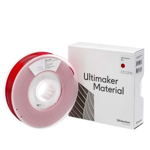 Ultimaker ABS rouge - 2.85mm - 750g