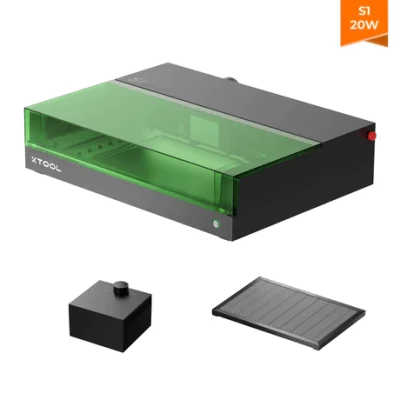 Découpeur & Graveur Laser à diode - xTool - S1 20W - Boîtier Fermé - 20W Kit de Base