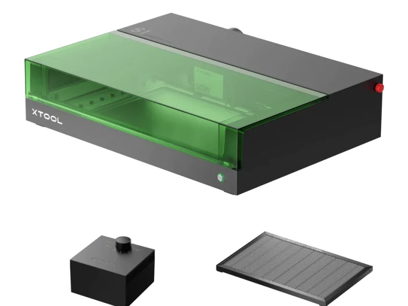 Découpeur & Graveur Laser à diode - xTool - S1 40W - Boîtier Fermé - 40W Kit de Base