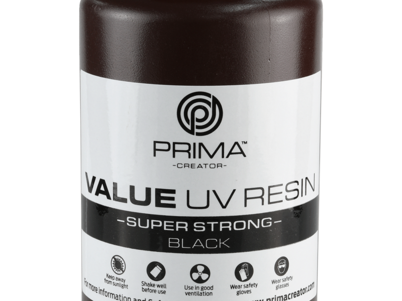 PrimaCreator - Résine UV Super Fort - 500ml - Noir