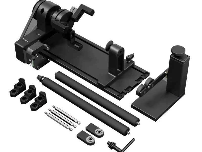 xTool RA2 Pro - Module Rotatif Compatible Séries D, F, P, S
