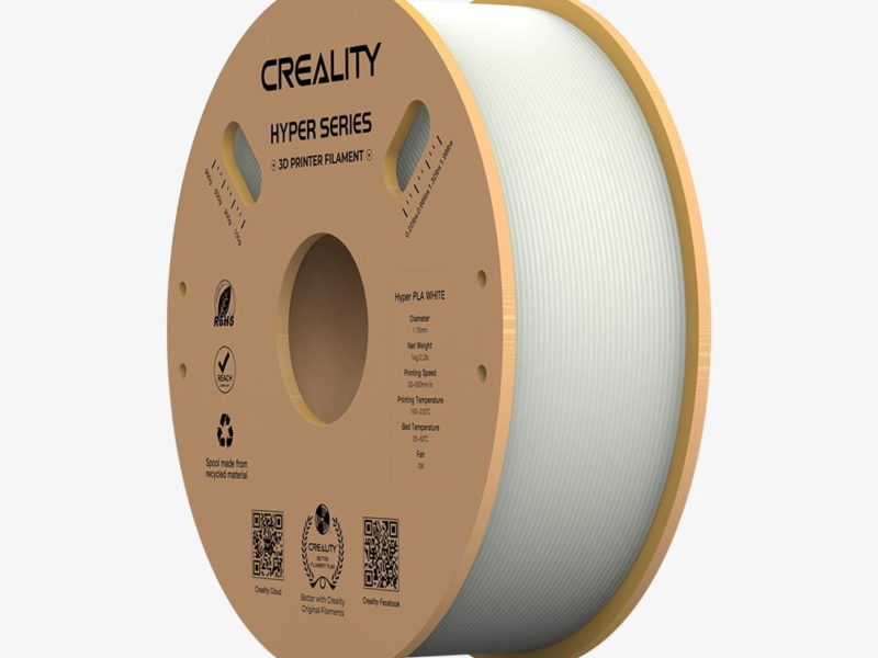 Creality Hyper PLA - 1,75mm - 1kg - Couleur à choix - Blanc