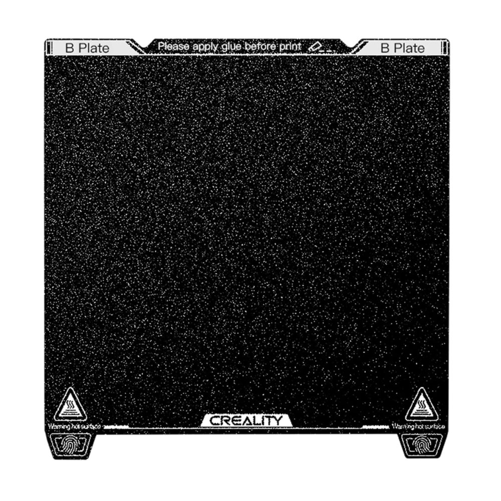 Plaque de construction PEI structuré pour Creality K1 MAX