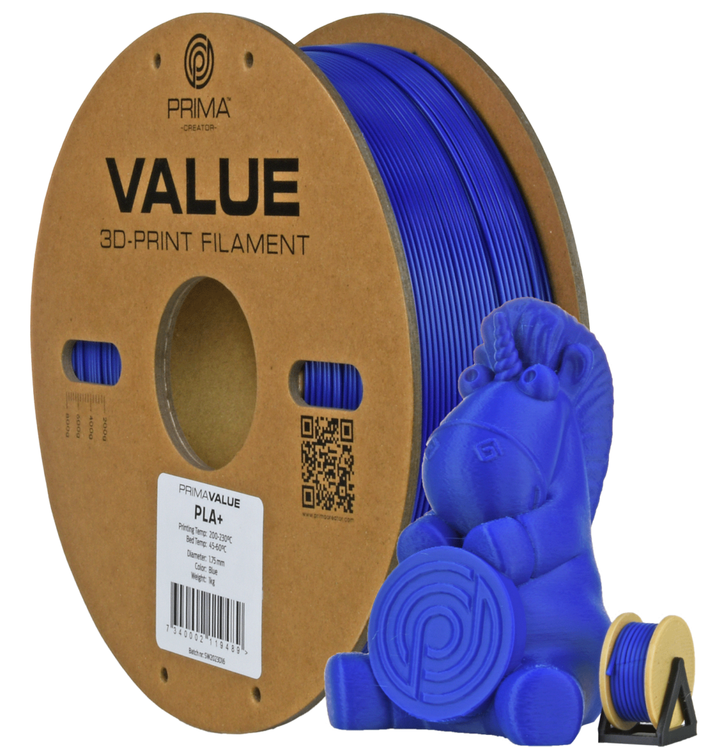 PrimaValue PLA+ Bleu - 1.75mm - 1kg