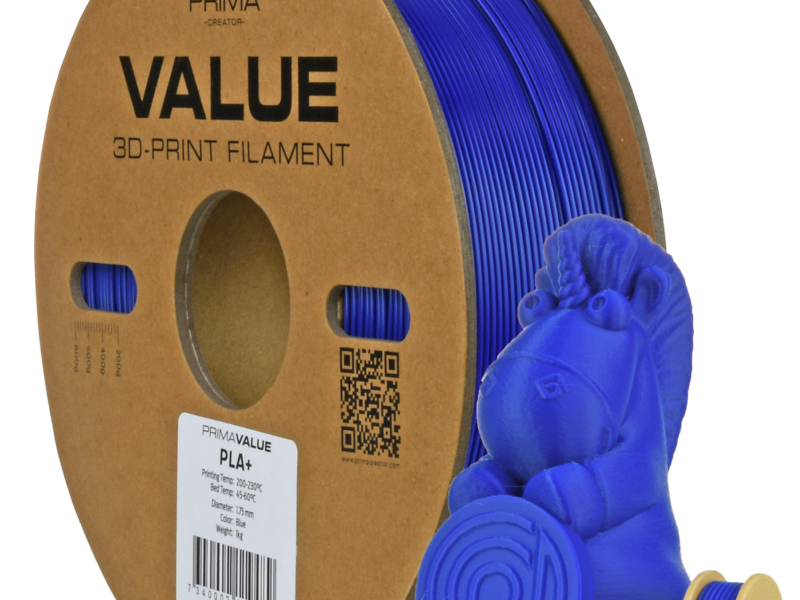 Accueil 54 PrimaValue PLA+ Bleu - 1.75mm - 1kg