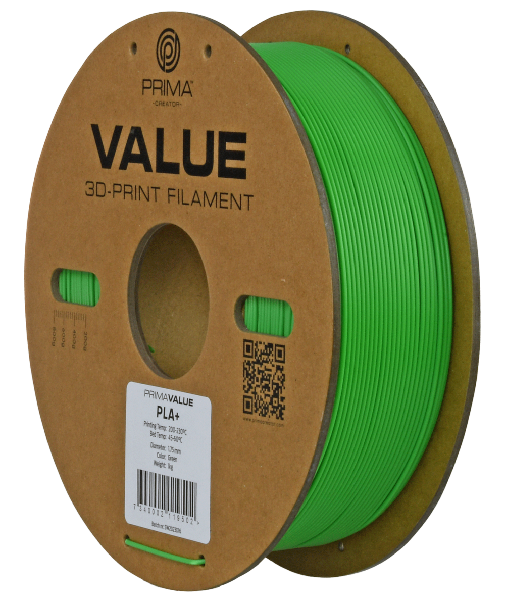 PrimaValue PLA+ Vert - 1.75mm - 1kg – Image 3