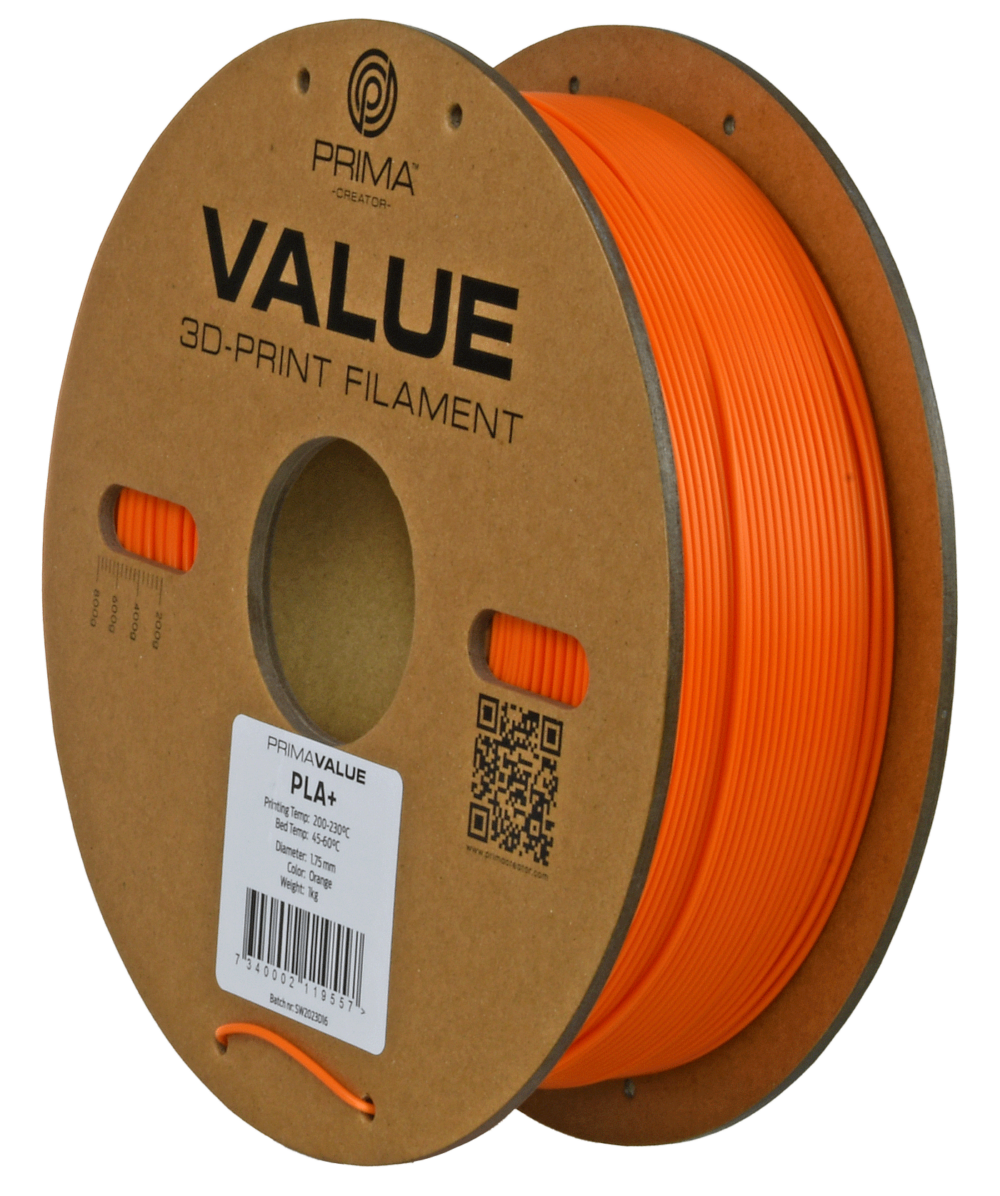 PrimaValue PLA+ Orange - 1.75mm - 1kg – Image 3