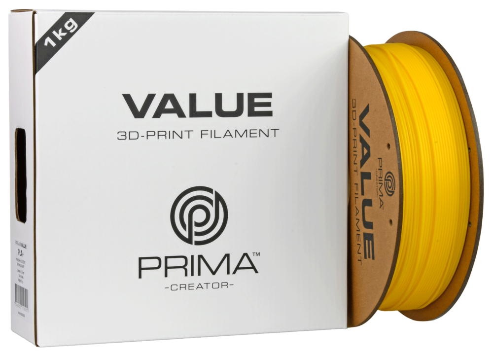 PrimaValue PLA+ Jaune - 1.75mm - 1kg – Image 2
