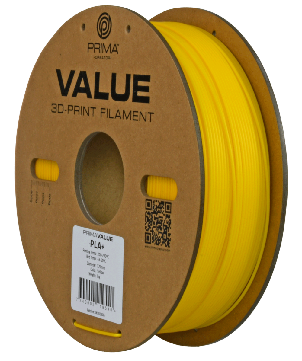 PrimaValue PLA+ Jaune - 1.75mm - 1kg – Image 3