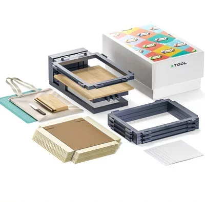 xTool Imprimante Sérigraphie - Kit Multicouleurs