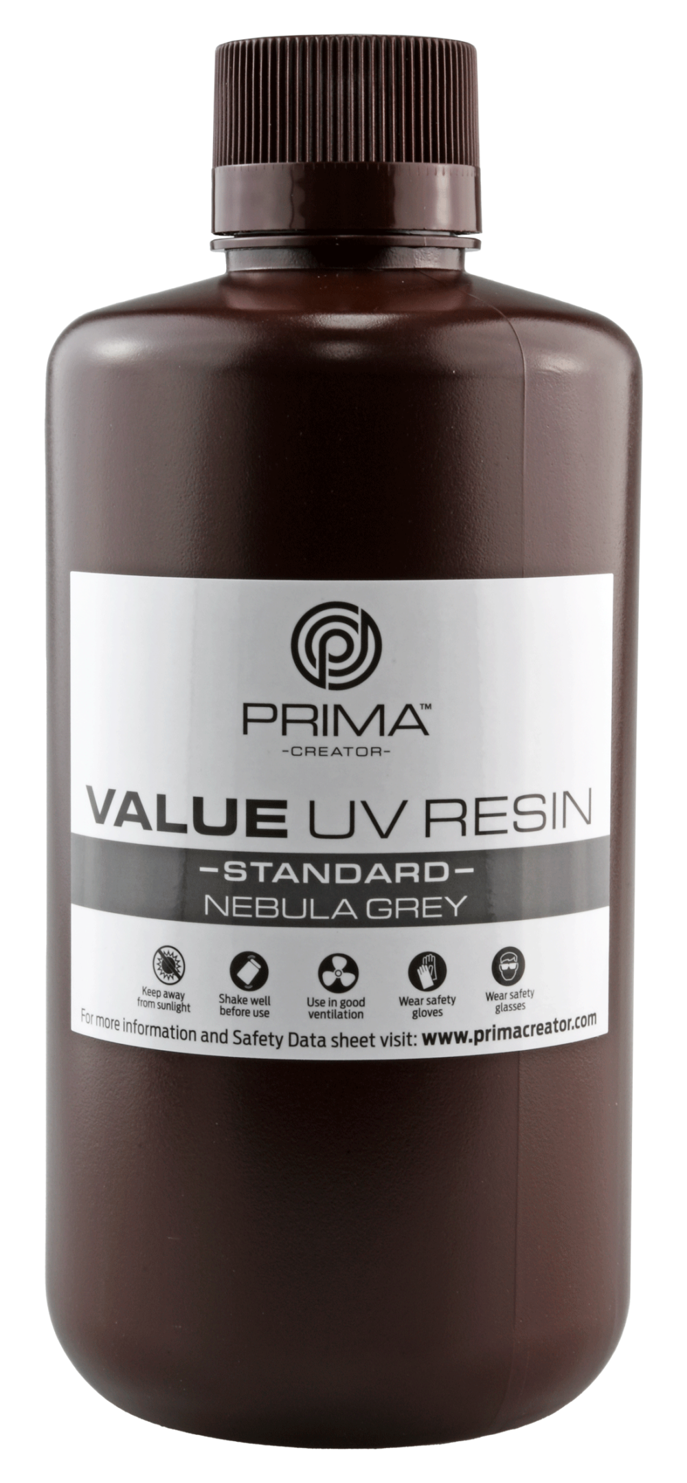 PrimaCreator Résine Value UV / DLP Gris Nebuleux - 1 litre – Image 2