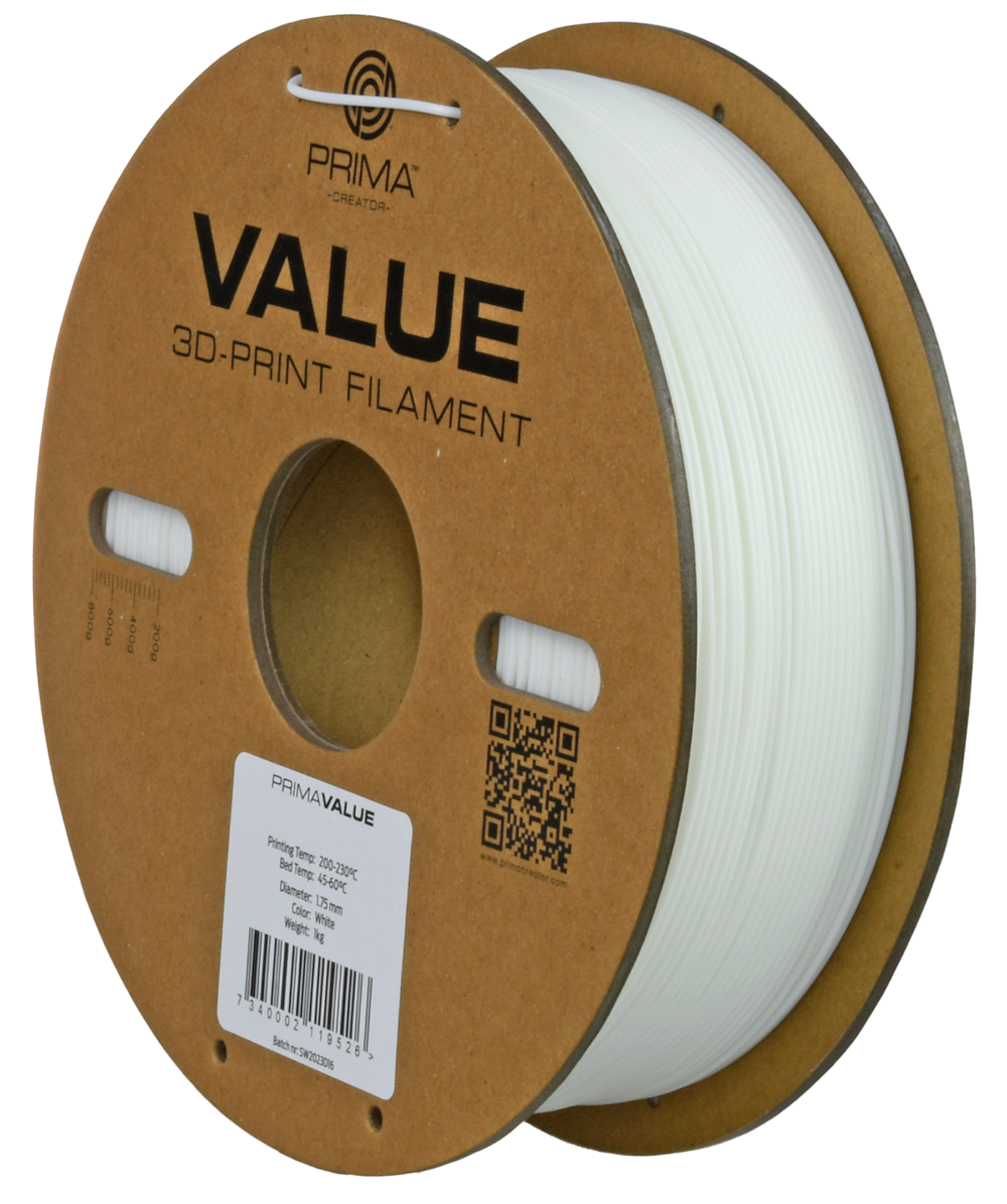 PrimaValue PETG Blanc Opaque - 1.75mm - 1 kg – Image 4