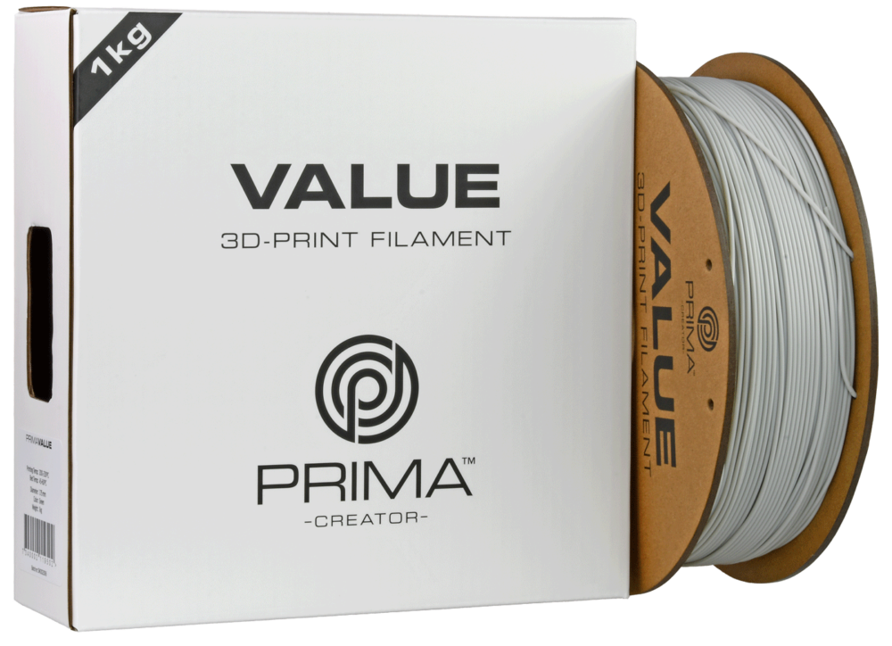 PrimaValue PETG Gris Clair - 1.75mm - 1 kg – Image 2