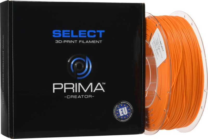 PrimaSELECT - PLA - 1.75mm - 1Kg - Orange Mandarine