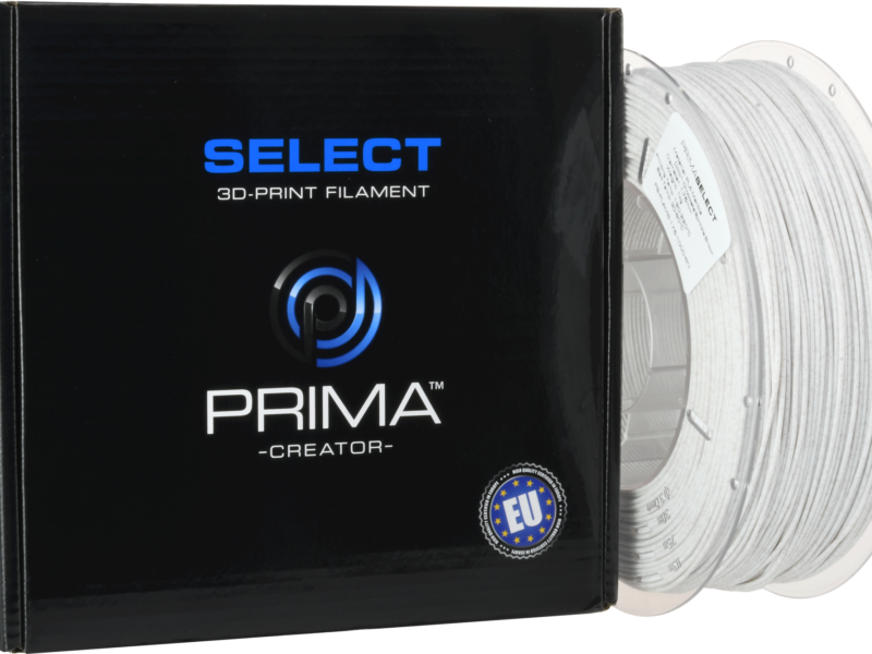 PrimaSELECT - PLA MARBRÉ - 1.75mm - 1Kg - Chocolat Saupoudré de Marron