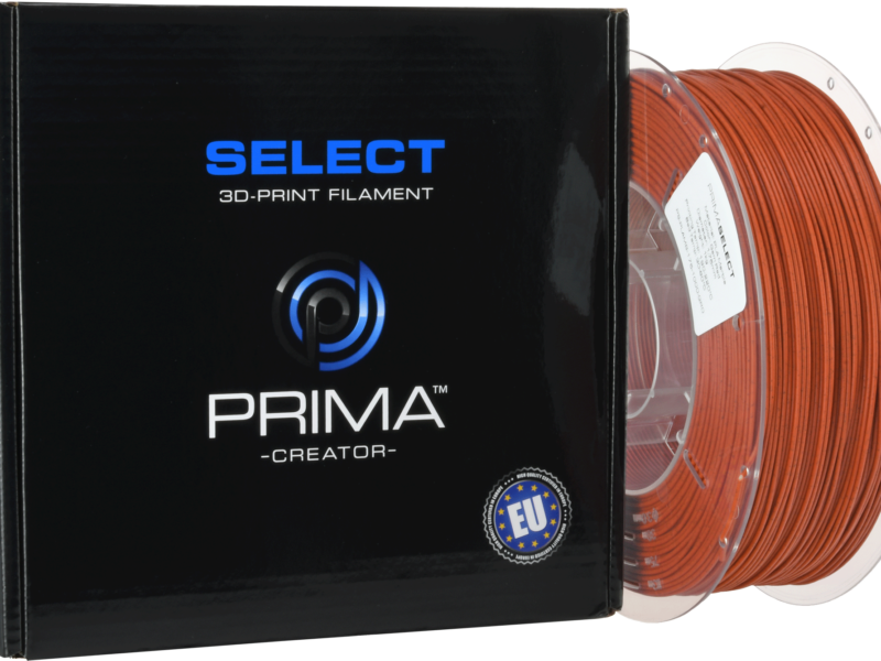 PrimaSELECT - PLA MARBRÉ - 1.75mm - 1Kg - Rouge Gemme
