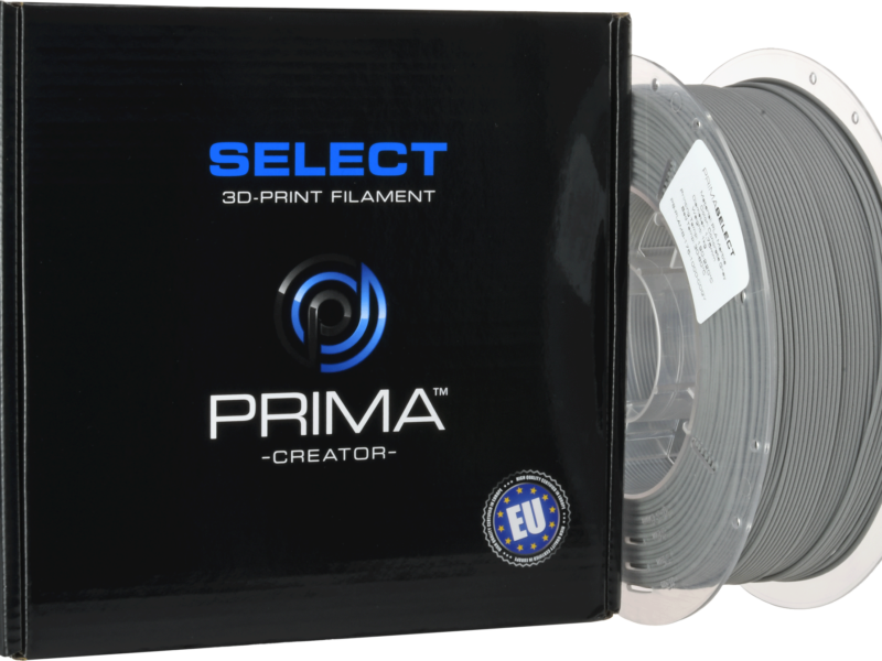 PrimaSELECT - PLA MARBRÉ - 1.75mm - 1Kg - Gris Béton