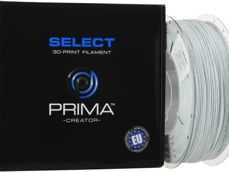 PrimaSELECT - PLA MARBRÉ - 1.75mm - 1Kg - Surface Lunaire