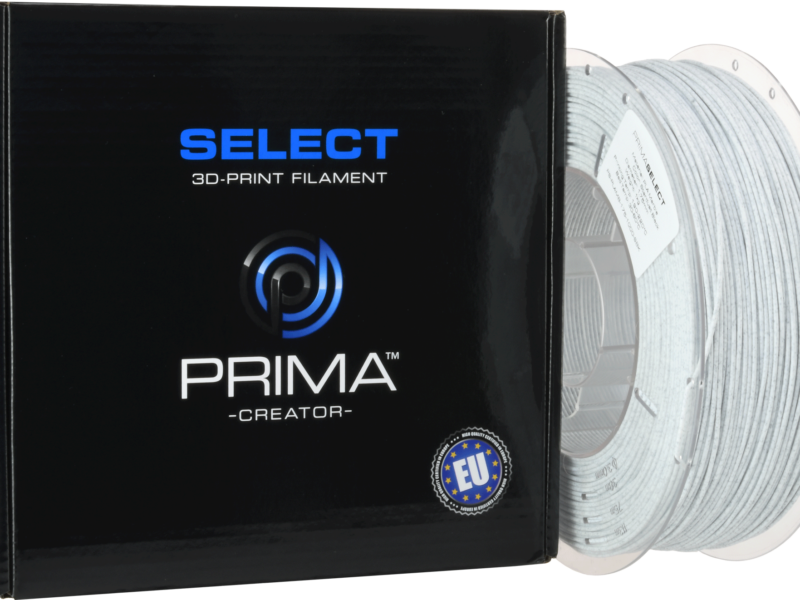 PrimaSELECT - PLA MARBRÉ - 1.75mm - 1Kg - Noir Poussière d'Étoile