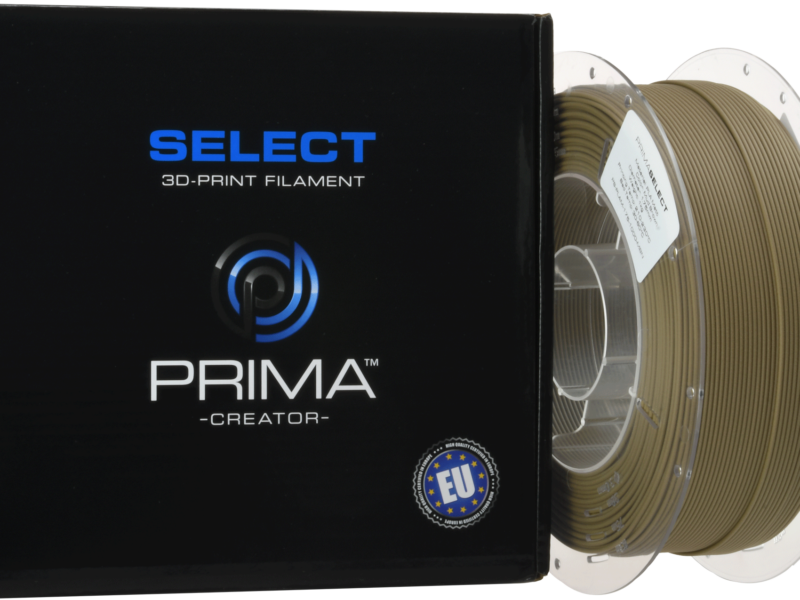 PrimaSELECT - PLA MAT - 1.75mm - 1Kg - Marron Boue