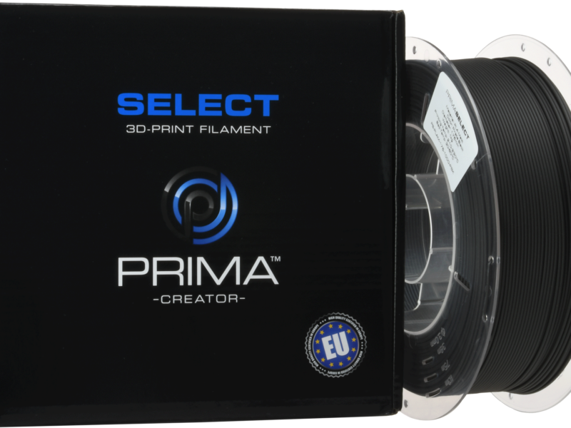PrimaSELECT - PLA MAT - 1.75mm - 1Kg - Noir Pirate
