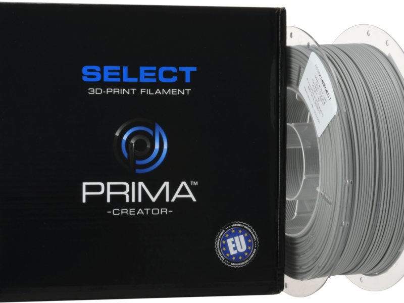 PrimaSELECT - PLA MAT - 1.75mm - 1Kg - Gris Froid