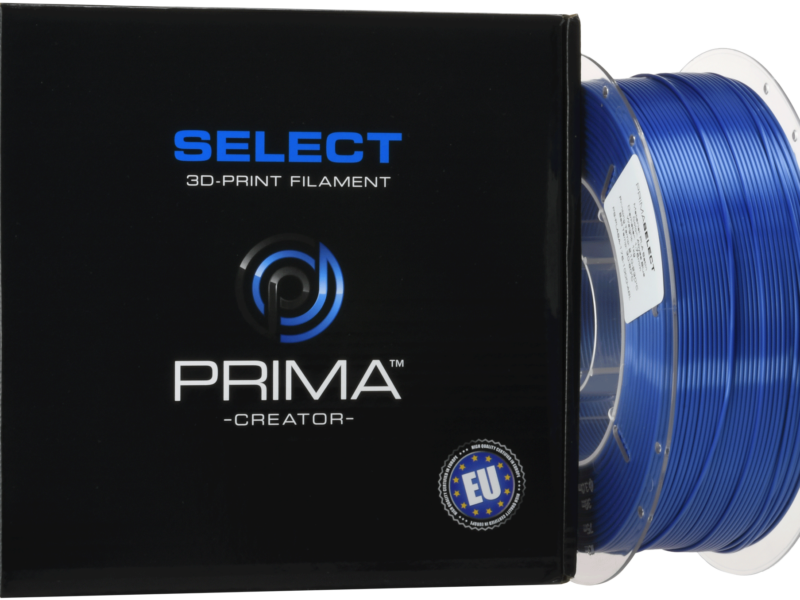 PrimaSELECT - PLA SATIN - 1Kg - 1.75mm - Bleu Abisse