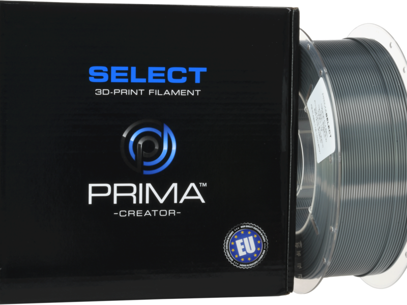 PrimaSELECT - PLA SATIN - 1Kg - 1.75mm - Gris Sidéral