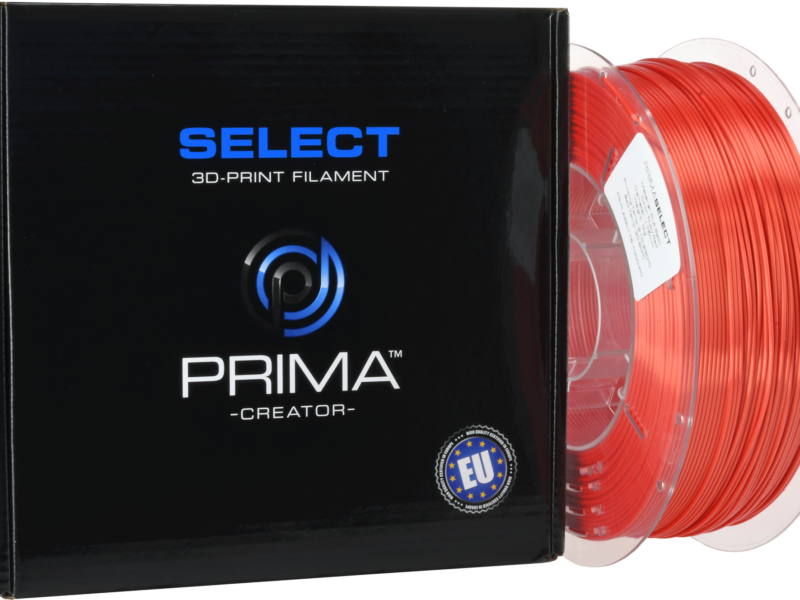 PrimaSELECT - PLA SATIN - 1Kg - 1.75mm - Rouge Rubis