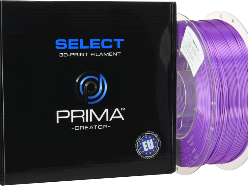 PrimaSELECT - PLA SATIN - 1Kg - 1.75mm - Violet de Tanzanie