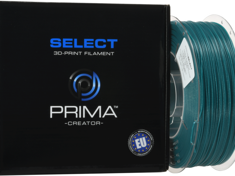 E-shop 5 PrimaSELECT - PLA PAILLETÉ - 1.75mm - 1Kg - Vert Turquoise