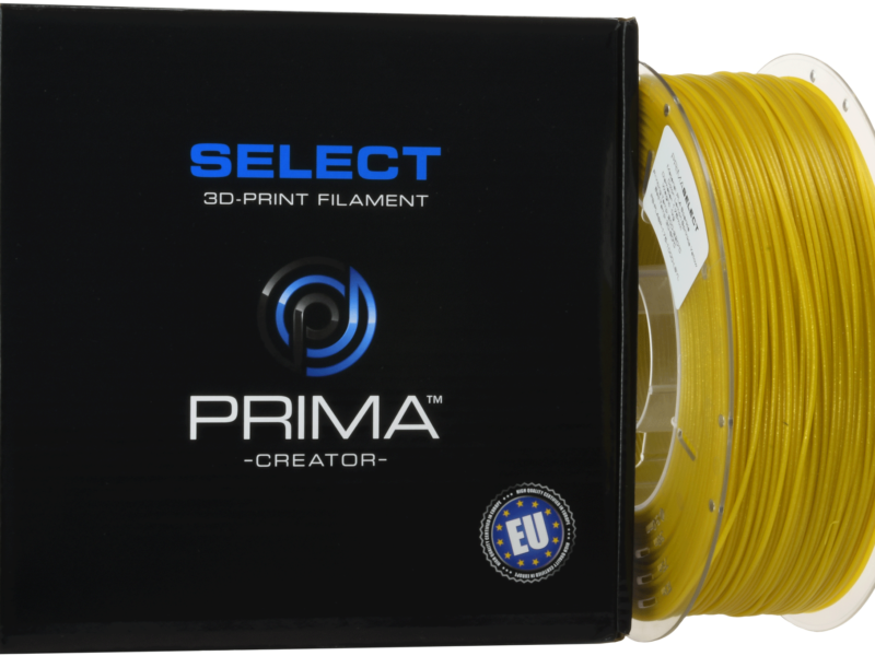 E-shop 7 PrimaSELECT - PLA PAILLETÉ - 1.75mm - 1Kg - Jaune Citron