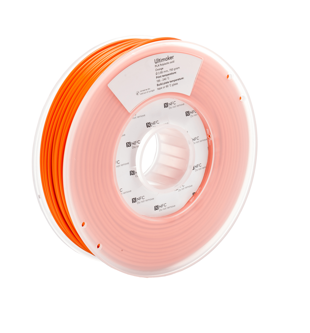 Ultimaker PLA Orange 1615 - 2.85mm - 750g