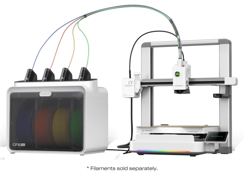 Accueil 8 Imprimante 3D - Creality SPARKX i7 Couleur Combo